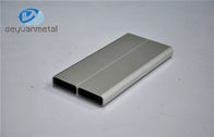 perfil de aluminio anodizado de plata de la protuberancia 6063-T5 para la decoración del hotel
