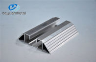 6063 perfiles de aluminio de la protuberancia para la decoración, molino de aluminio del perfil del marco de puerta acabado