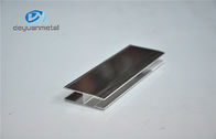 Perfil de aluminio superficial para los recintos de la ducha, perfil de la sección del espejo de Alu H