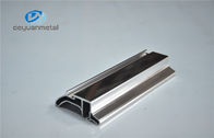 La ducha de aluminio superficial de plata brillante perfila EN755-9 estándar