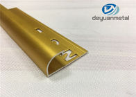 El ajuste durable del borde del aluminio de la alfombra ISO9001 perfila los accesorios que suelan de 1.0m m