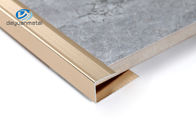 El ajuste de aluminio T6 del borde del piso 6063 moderó antirresbaladizo para la decoración casera
