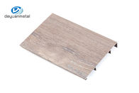 Capa de madera antienvejecedora ignífuga no tóxica de aluminio del polvo del grano del ajuste que bordea 6063