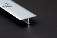 T de aluminio forma 6063 conecta perfil de la transición del ángulo de la esquina de la teja