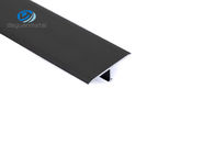 6063 altura de aluminio 5 de los perfiles 4m m de T--los 20μM Anodized Black Color