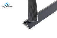 6063 grueso de aluminio del protector de ribete de los perfiles del canal 0.8-1.5m m