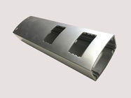 El aluminio de cepillado brillante del CNC perfila grueso del color plata 1.4m m de Digitaces Shell