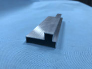 Barra satinada del aluminio ligero, perfil de aluminio anodizado para la división de cristal