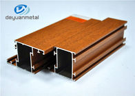 Protuberancia de aluminio del grano de madera del color de la naturaleza/sistemas que enmarcan de la protuberancia de aluminio