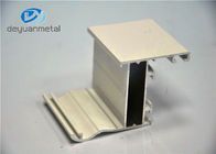 Protuberancias de aluminio revestidas del polvo blanco, aprobación de aluminio del perfil ISO del marco de puerta