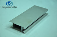 Longitud modificada para requisitos particulares perfil de aluminio de anodización de la puerta de la plata estándar T5