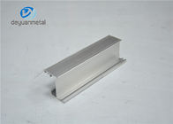 Los perfiles anodizados plata de la ventana de aluminio de 5,98 metros pulieron el tratamiento superficial