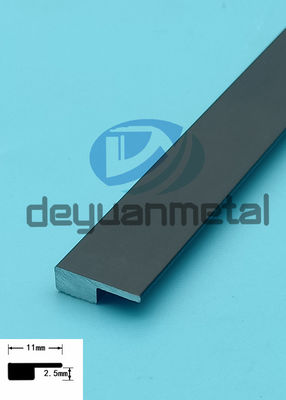 tenencia de aluminio protectora del borde de la decoración de la teja del techo del panel de pared de 6463 T perfiles de 2.5m m