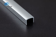 El grueso de aluminio del canal 0.8-1.2m m del perfil de T5 U anodizó pulido