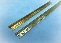 El arco forma la precisión de pulido de oro de los perfiles de la esquina de aluminio +-0.15mm del ajuste