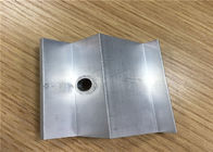 Piezas de aluminio que trabajan a máquina del panel solar, fabricación de aluminio del perfil del CNC