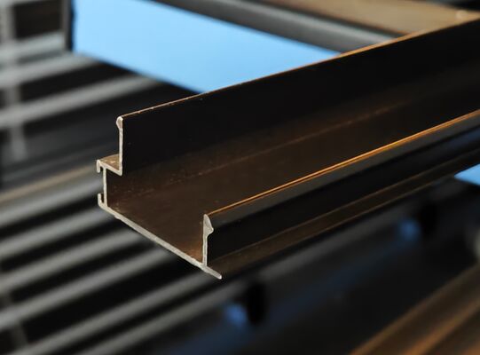 6063 Perfiles de extrusión para ventanas de patio de aluminio