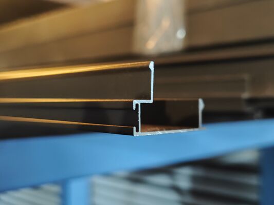 6063 Perfiles de extrusión para ventanas de patio de aluminio