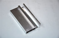 Perfil de aluminio de cepillado de plata de la protuberancia para la decoración del piso con la aleación 6463
