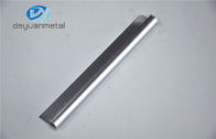 Perfil de aluminio de pulido de plata de la protuberancia para la tira 6060 T6 del piso