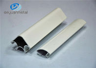 alta fuerza de producción del polvo 6063-T5 de la capa del perfil de aluminio blanco de la puerta