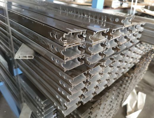 Perfiles de Ventana Corredera de Aluminio Sudáfrica con Recubrimiento en Polvo Negro Blanco